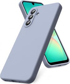 Levandos pilkas dėklas Samsung A266 A26 5G "Mercury Silicone"