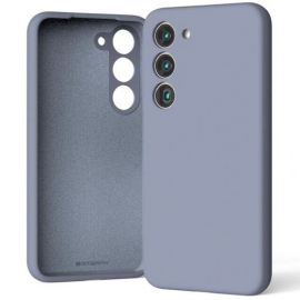 Levandos pilkas dėklas Samsung S721 S24 FE "Mercury Silicone"