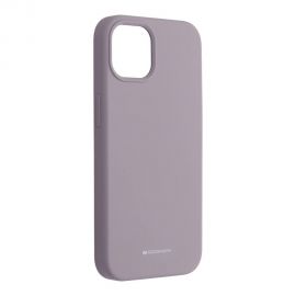 Levandos pilkos spalvos dėklas Apple iPhone 13 Mini "Mercury Silicone"