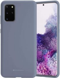 Levandos pilkos spalvos dėklas Samsung Galaxy G986 S20 Plus "Mercury Silicone"