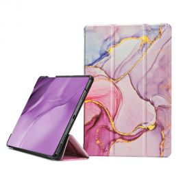 Marmurinis dėklas Samsung X210 / X215 / X216 Tab A9 Plus 11.0 "Smart Leather"