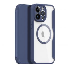 Mėlynas atverčiamas dėklas Apple iPhone 14 Pro Max "Dux Ducis Skin X Pro"