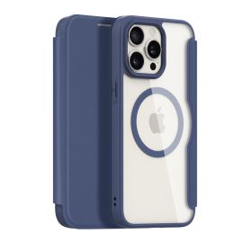 Mėlynas atverčiamas dėklas Apple iPhone 15 Pro Max "Dux Ducis Skin X Pro"