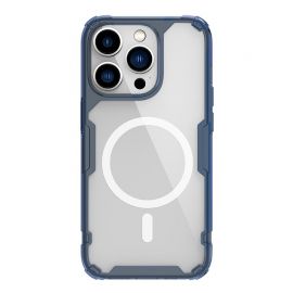 Mėlynas dėklas Nillkin Nature TPU PRO Magnetic telefonui Apple iPhone 13 Pro