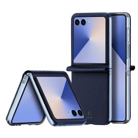 Mėlynas dėklas Samsung Galaxy F751 Z Flip 7 "Dux Ducis Bril"