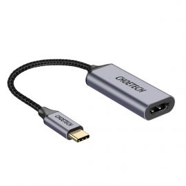 Pilkas adapteris Choetech HUB-H10 4K 60Hz USB-C to HDMI