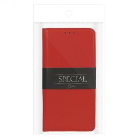 Raudonas atverčiamas dėklas Samsung Galaxy A057 A05s "Book Special"