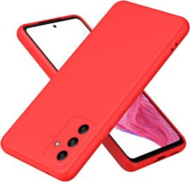 Raudonas dėklas Samsung A057 A05s "Liquid Silicone" 1.5mm