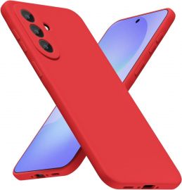 Raudonas dėklas Samsung A376 A37 5G "Liquid Silicone" 1.5mm