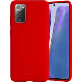 Raudonas dėklas Samsung Galaxy N980 Note 20 "Mercury Silicone"
