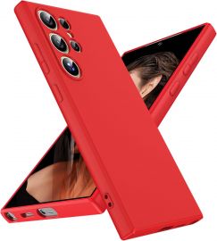 Raudonas dėklas Samsung Galaxy S938 S25 Ultra "X-level Dynamic"