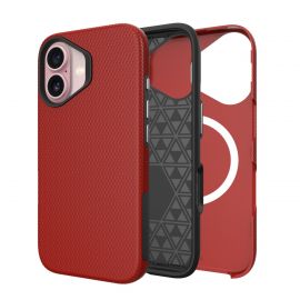 Raudonas dėklas telefonui Apple Iphone 11 "Perfectionists Triangle Mag"