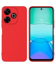 Raudonas dėklas Xiaomi Redmi 13 4G / Redmi 13 5G / Poco M6 4G "Liquid Silicone" 1.5mm