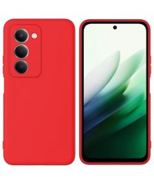 Raudonas dėklas Xiaomi Redmi 15 4G / Redmi 15 5G "Liquid Silicone" 1.5mm
