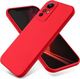 Raudonas dėklas Xiaomi Redmi Note 12S "Liquid Silicone" 1.5mm