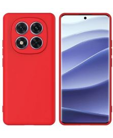 Raudonas dėklas Xiaomi Redmi Note 14 Pro Plus 5G "Liquid Silicone" 1.5mm