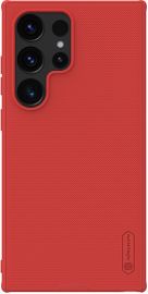 Raudonas plastikinis dėklas Samsung S928 S24 Ultra "Nillkin Super Frosted Shield"