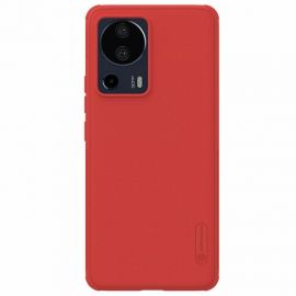 Raudonas plastikinis dėklas Xiaomi 13 Lite "Nillkin Super Frosted Shield"