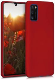 Raudonos spalvos dėklas Samsung Galaxy A41 A415 "X-level Dynamic"
