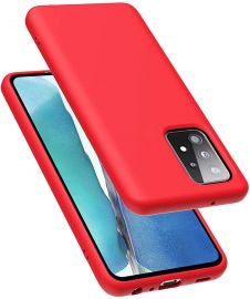 Raudonos spalvos dėklas Samsung Galaxy A525 A52 / A526 A52 5G "X-level Dynamic"