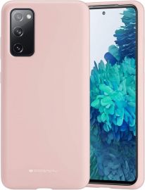 Rožinio smėlio dėklas Samsung Galaxy G780 S20 FE "Mercury Silicone"