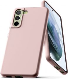 Rožinio smėlio dėklas Samsung Galaxy G990 S21 FE 5G "Mercury Silicone"