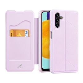 Rožinis atverčiamas dėklas Samsung Galaxy A136 A13 5G / A047 A04s "Dux Ducis Skin X"