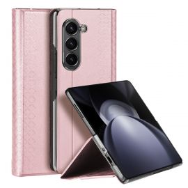 Rožinis dėklas Samsung Galaxy F946 Z Fold 5 5G "Dux Ducis Bril"