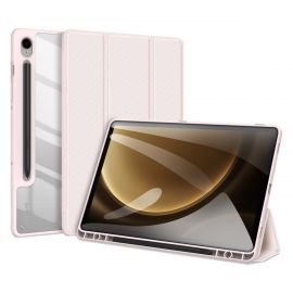 Rožinis dėklas Samsung X510 / X516 Tab S9 FE "Dux Ducis Toby"