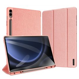 Rožinis dėklas Samsung X610 / X616 Tab S9 FE Plus "Dux Ducis Domo"