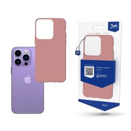 Rožinis matinis dėklas Apple iPhone 14 Pro Max "3MK"