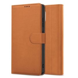 Rudas atverčiams dėklas Samsung A175 A17 4G / A176 A17 5G / A185 A18 4G / A186 A18 5G "Wallet "