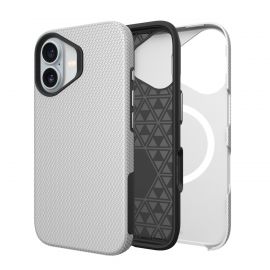 Sidabrinis dėklas telefonui Apple Iphone 11 "Perfectionists Triangle Mag"