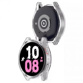 Skaidrus apsauginis stikliukas / dėklas 360 degree cover Samsung Watch 4 40mm
