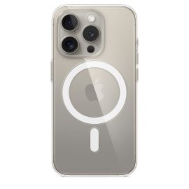 Skaidrus dėklas Apple iPhone 15 Pro Max "MagSafe Clear 1,5mm"