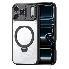 Skaidrus dėklas Dux Ducis Aimo Magnetic Stand telefonui Apple iPhone 17 Pro Max