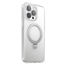 Skaidrus dėklas Joyroom JR-BP004 Magnetic su laikikliu telefonui Apple iPhone 15 Pro Max