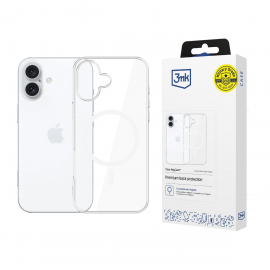 Skaidrus dėklas telefonui Apple iPhone 16 "3mk Clear MagCase"