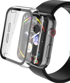 Skaidrus LCD apsauginis stikliukas 360 degree cover Apple Watch 40mm