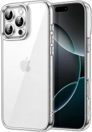 Skaidrus silikoninis dėklas Apple iPhone 16 Pro "High Clear " 1.0mm