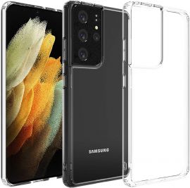 Skaidrus silikoninis dėklas Samsung Galaxy S21 Ultra / S30 Ultra "High Clear" 1.0mm