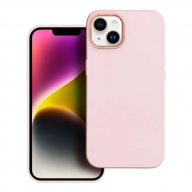 Šviesiai rožinis dėklas FRAME Apple iPhone 16 Plus