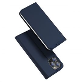 Tamsiai mėlynas atverčiamas dėklas Apple iPhone 15 Pro "Dux Ducis Skin Pro"