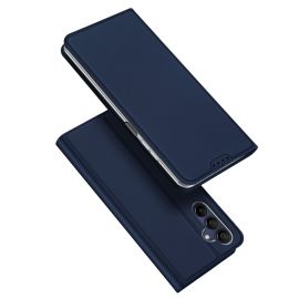 Tamsiai mėlynas atverčiamas dėklas Samsung A165 A16 4G / A166 A16 5G "Dux Ducis Skin Pro"