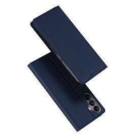 Tamsiai mėlynas atverčiamas dėklas Samsung Galaxy A346 A34 5G "Dux Ducis Skin Pro"
