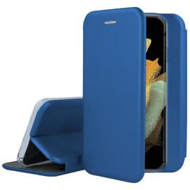 Tamsiai mėlynas atverčiamas dėklas Samsung Galaxy S21 Ultra "Book Elegance"