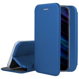 Tamsiai mėlynas atverčiamas dėklas Samsung Galaxy S926 S24 Plus "Book Elegance"