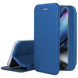 Tamsiai mėlynas atverčiamas dėklas Samsung Galaxy S928 S24 Ultra "Book Elegance"