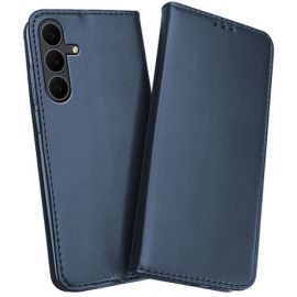 Tamsiai mėlynas atverčiamas dėklas Samsung S741 S26 FE "Smart Magnetic"