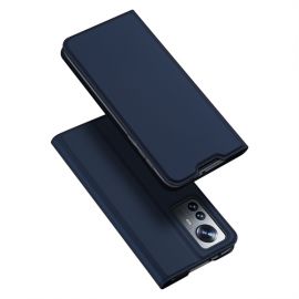 Tamsiai mėlynas atverčiamas dėklas Xiaomi 12 Pro "Dux Ducis Skin Pro"